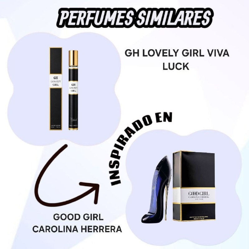 PERFUME EN TUBO PARA DAMA GH LOVELY GIRL 11 EDT 35ML (M)