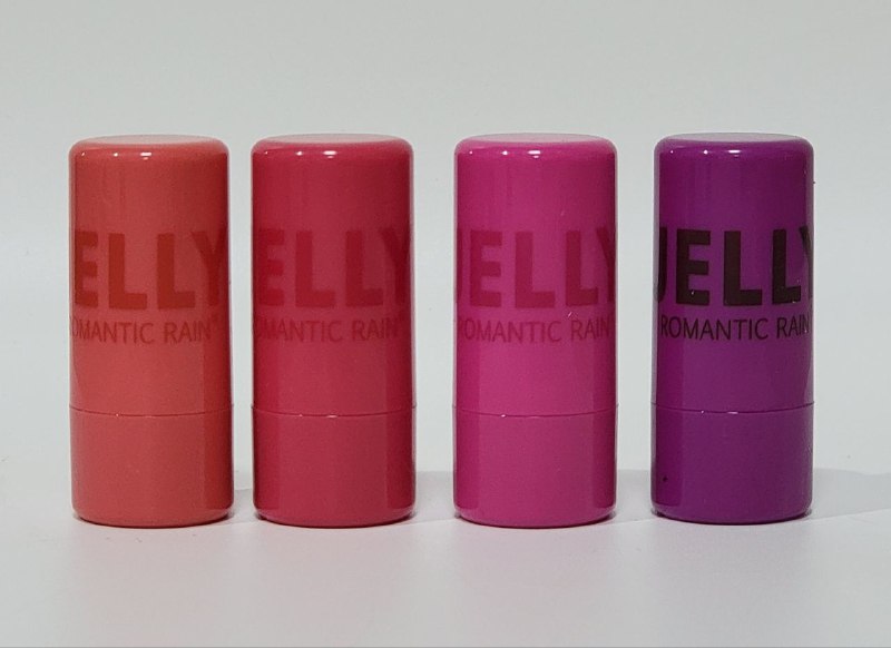 BLUSH Y LABIAL GELATINA TINTE 4 TONOS JELLY TINT ROMANTIC RAIN (DUPE DE SHEGLAM)