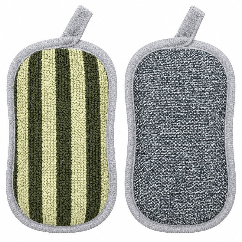 SET DE 2 PASTES MULTIUSOS DE DOBLE TEXTURA DE LIMPIEZA MATRIX 15CM