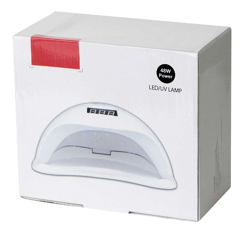 LAMPARA PARA UÑAS UV LED PARA SECADO RAPIDO DE UÑAS 48W SUN 5