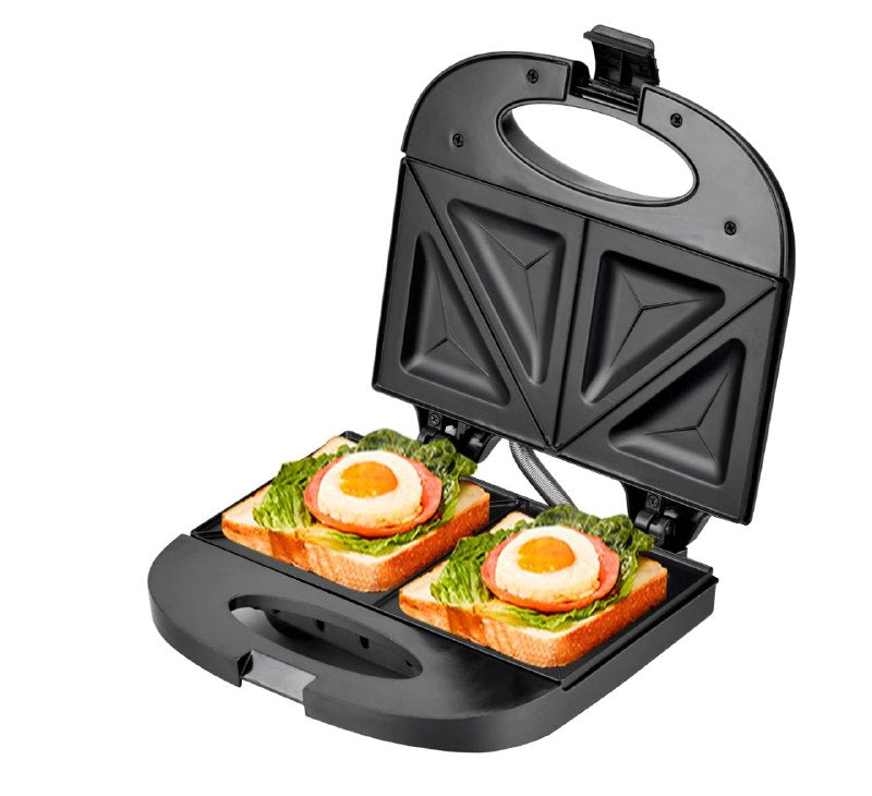 MAQUINA SANDWICHERA, 750W FUERZA, FACIL DE LIMPIAR, CALEFACCION DOBLE CARA SK-08022 SOKANY