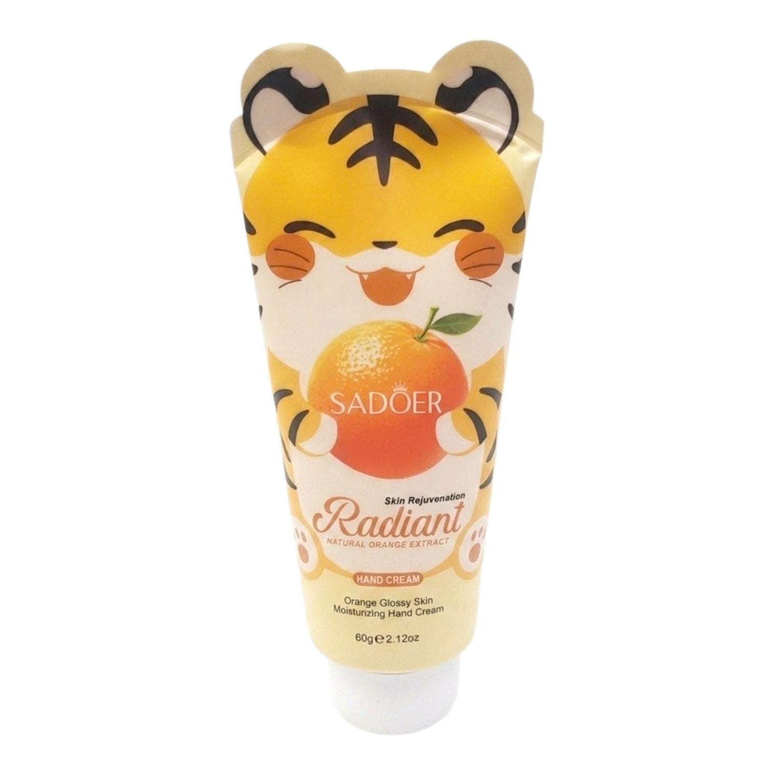 CREMA PARA MANOS HIDRATANTE CON EXTRACTO NATURAL DE ORANGE SADOER 60G