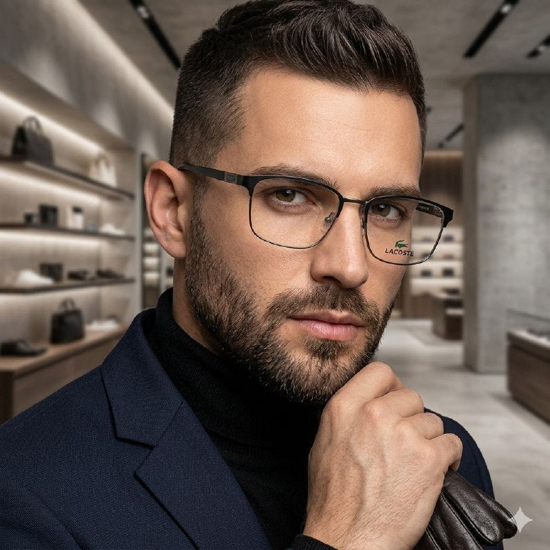 LENTES ORIGINALES PARA GRADUAR PARA CABALLERO LACOSTE