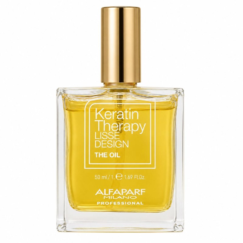 ACEITE CAPILAR ELIXIR NUTRITIVO, PROTECTOR TERMICO Y FINALIZADOR DE BRILLO CON ACEITE DE BABASU Y KERATINA ALFAPARF 50ML