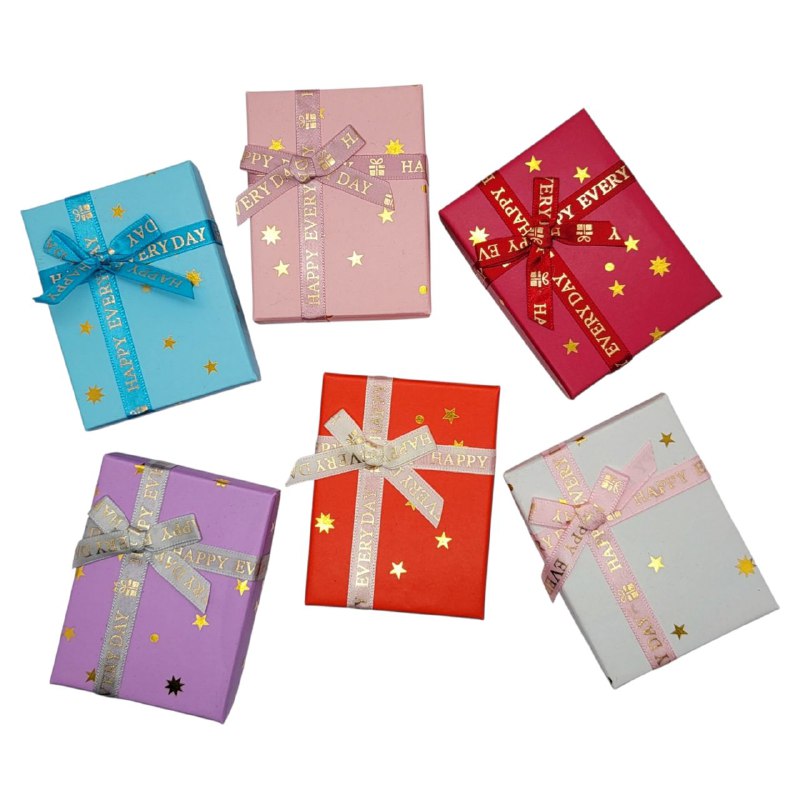 CAJA DE REGALO PARA SET DE JOYERIA MEDIDA 7X9