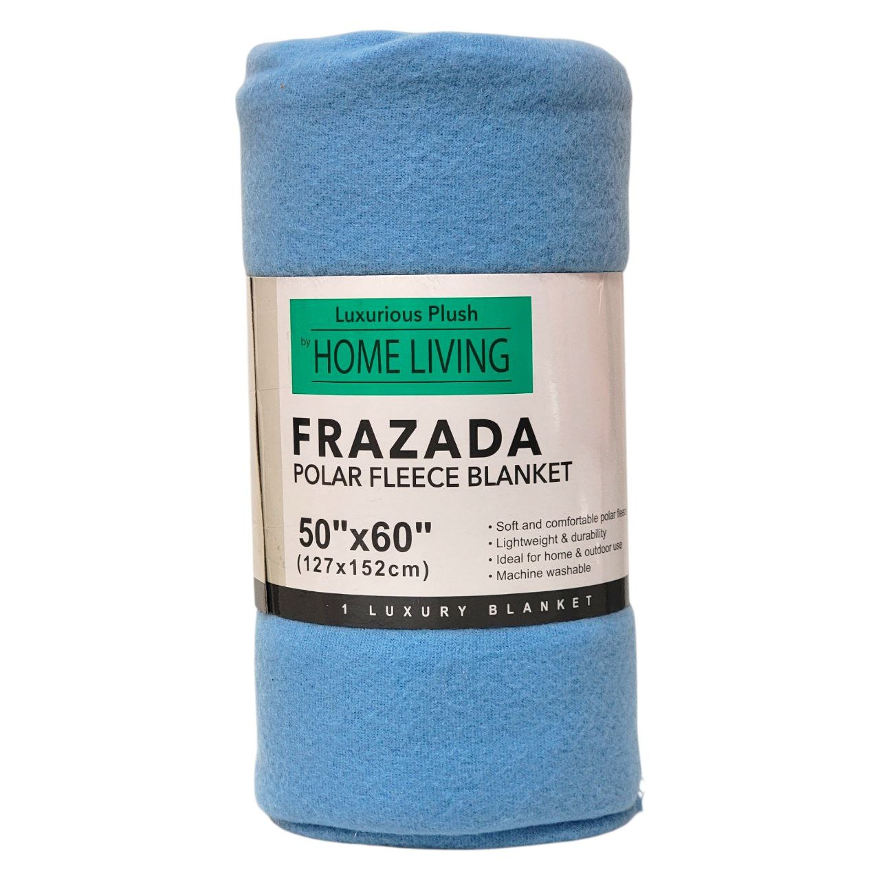 COBIJA FRAZADA DE VELLÓN POLAR QUEEN BY HOME LIVING 127X152CM
