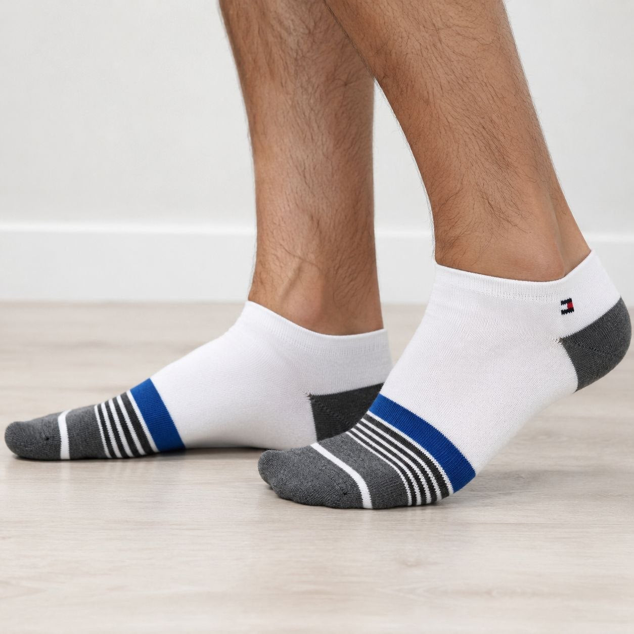 CALCETA TOBILLERA TOMMY HILFIGER PARA HOMBRE 6 PARES TALLA ÚNICA