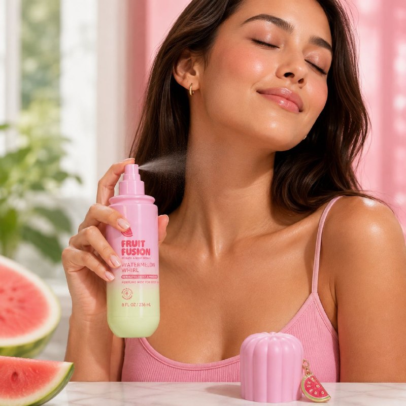 BATH & BODY WORKS SPLASH FRUIT FUSION WATERMELON WHIRL 236ML