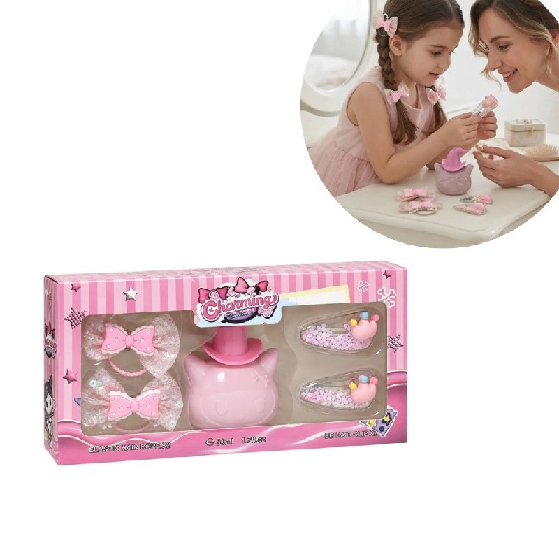 SET CHARMING SWEET DREAM EDT 50ML, X2 GANCHOS Y X2 COLAS