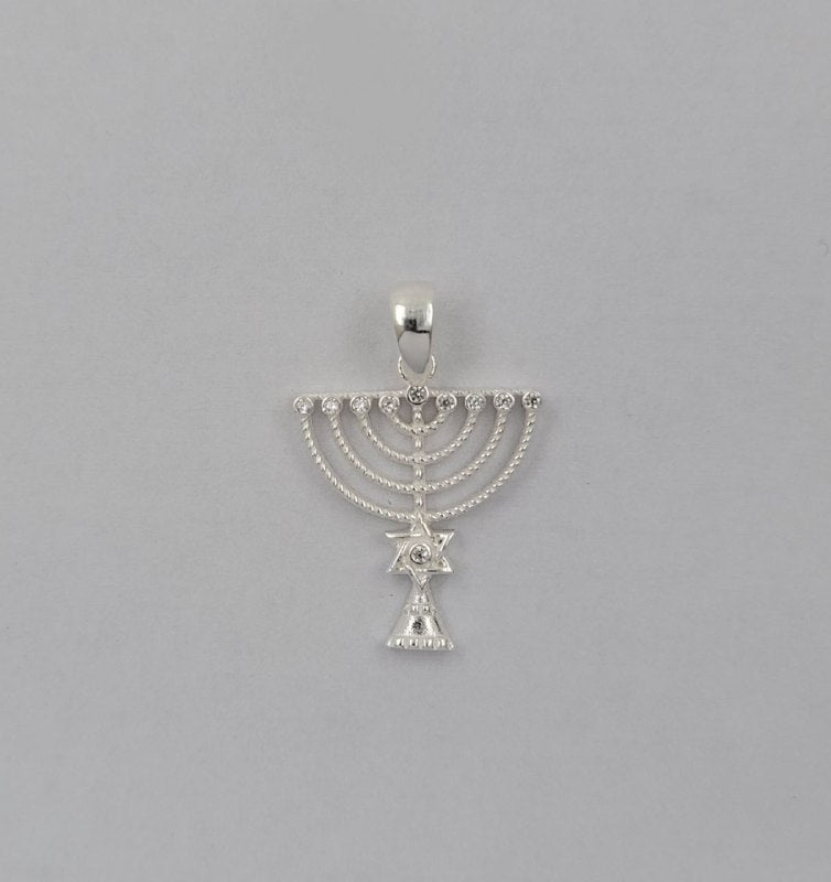 PDIJE2275 FORMA CANDELABRO JANUCA PLATA 9.25