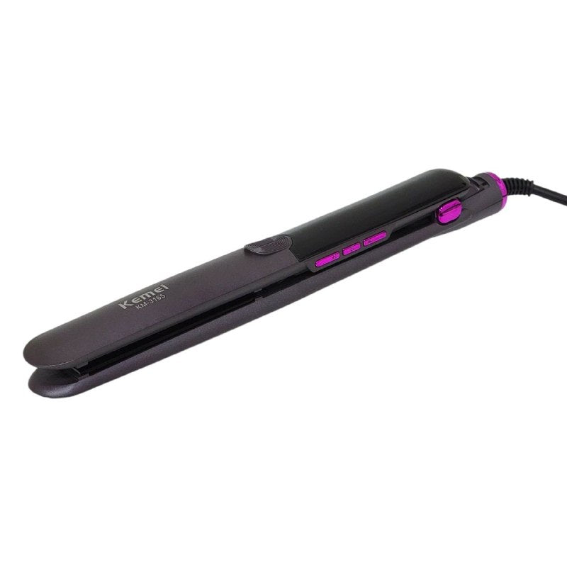 PLANCHA ALISADORA DE CABELLO KEMEI 230°C