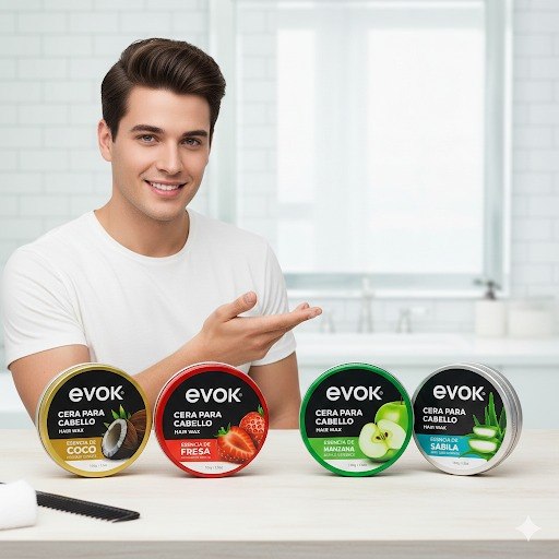 CERA MOLDEADORA PARA EL CABELLO EVOK 150G