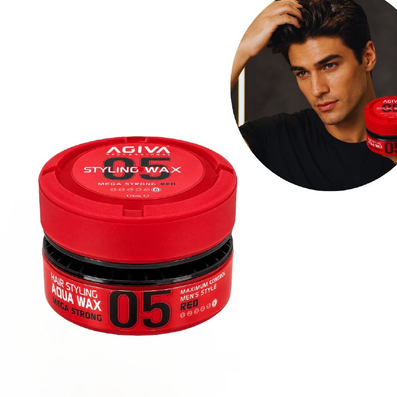 CERA PARA EL CABELLO MOLDEADORA DE FIJACION EXTRA FUERTE NIVEL 06 AGIVA 175ML