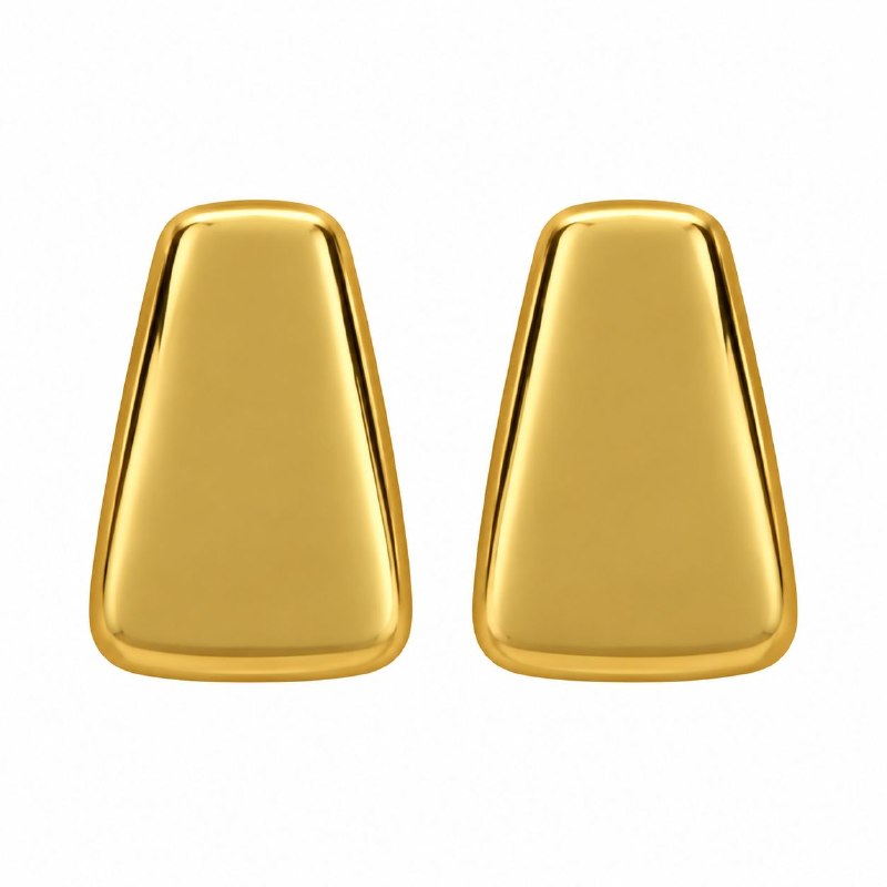 ARITOS DE ENCHAPE PARA DAMA 3CM