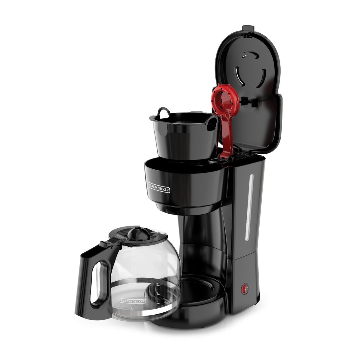 MAQUINA  CAFETERA DE 12 TAZAS CON TECNOLOGIA VORTEX BLACK+DECKER