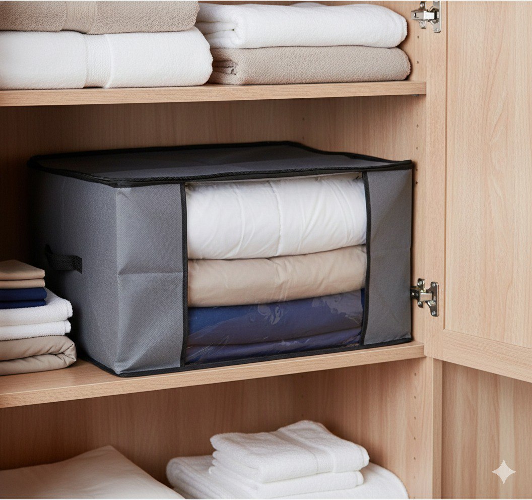 ORGANIZADOR CAJA DE ALAMECIMIENTO MULTIUSO BENELI HOME 60X45X30CM