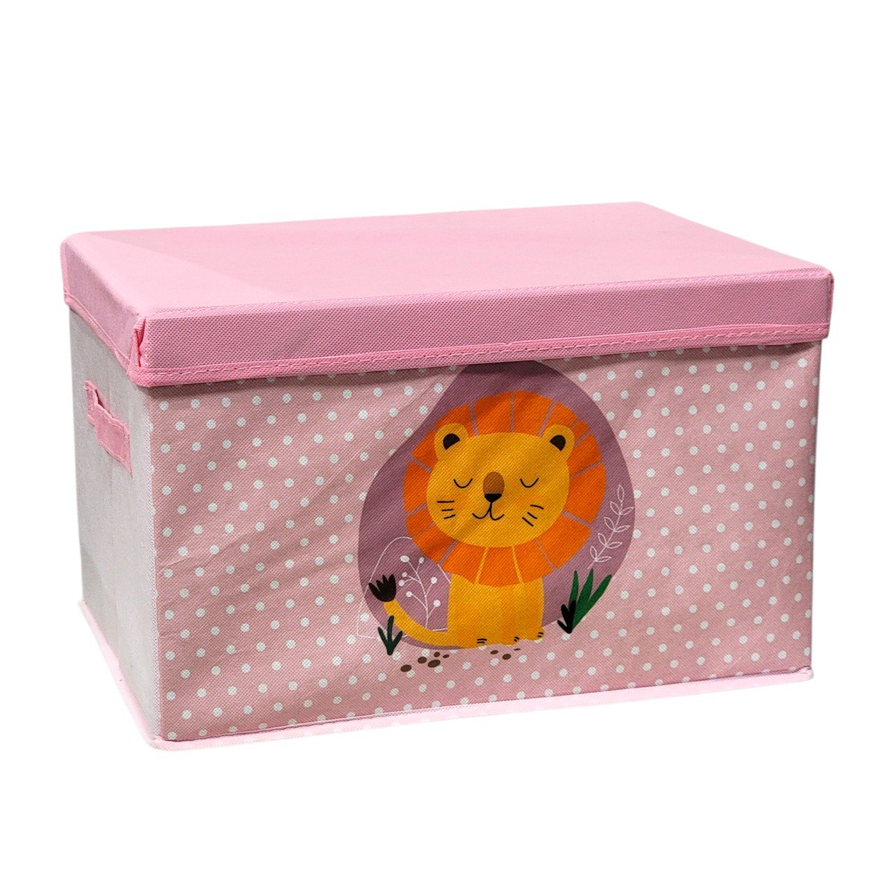 ORGANIZADOR CAJA DE ALMACENAMIENTO MULTIUSOS PARA NIÑOS DE TELA CON INTERIOR REFORZADO 25X30X40CM
