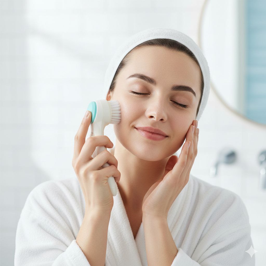 CEPILLO DE LIMPIEZA FACIAL 2 EN 1 NEVADA