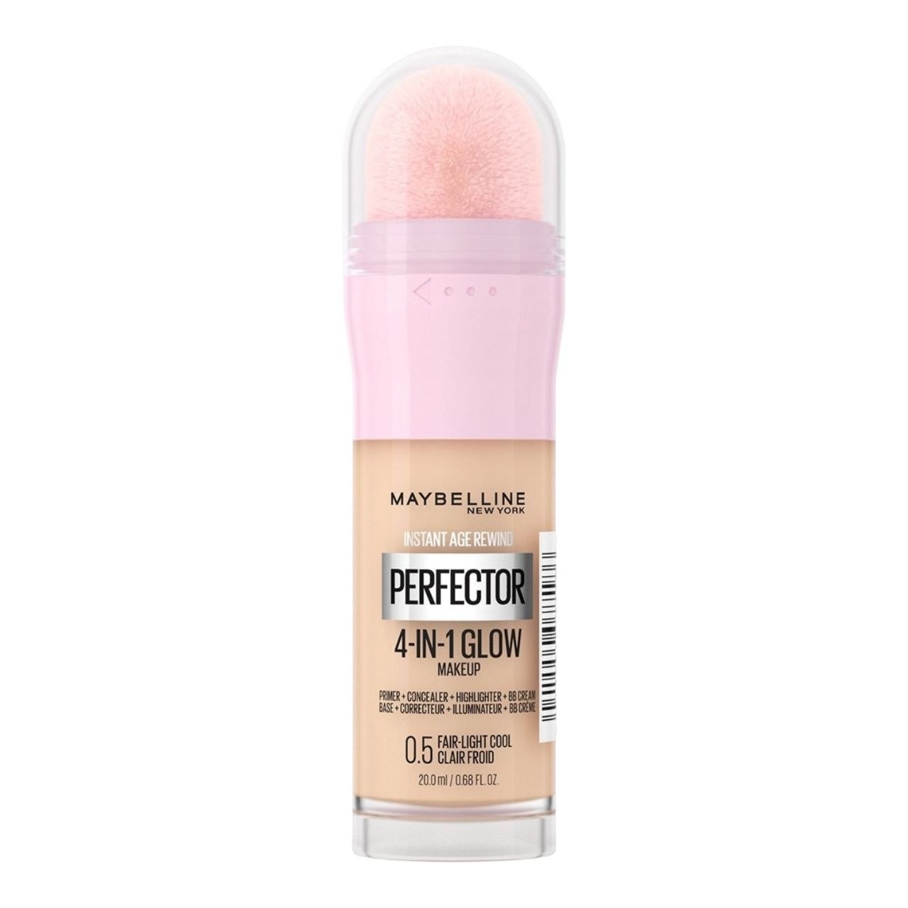 MAQUILLAJE PERFECTOR 4 EN 1 TONO 0.5 FAIR LIGHT COOL INSTANT AGE REWIND MAYBELLINE NEW YORK 200ML