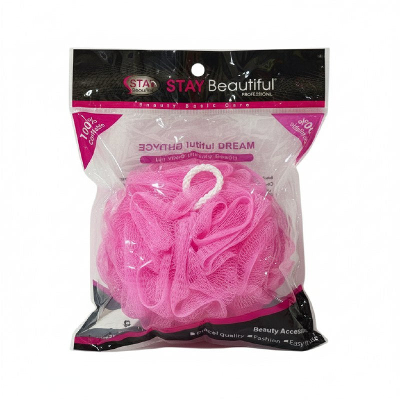 ESPONJAS PASTE PARA DUCHAR BAÑAR, EXFOLIANTES SUAVES STAY BEAUTIFUL 6 COLORES