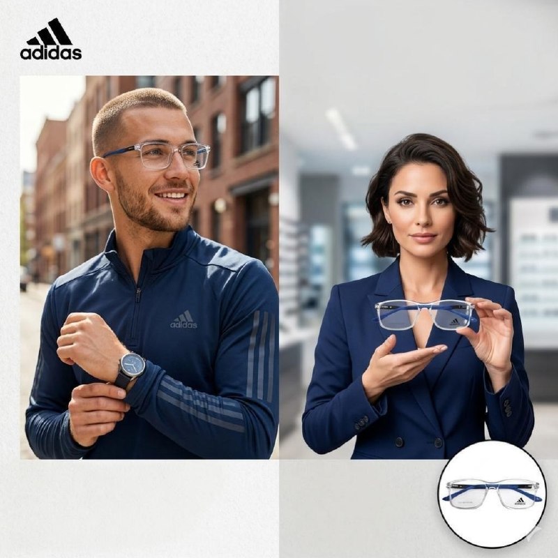 LENTES ORIGINALES PARA GRADUAR UNISEX ADIDAS