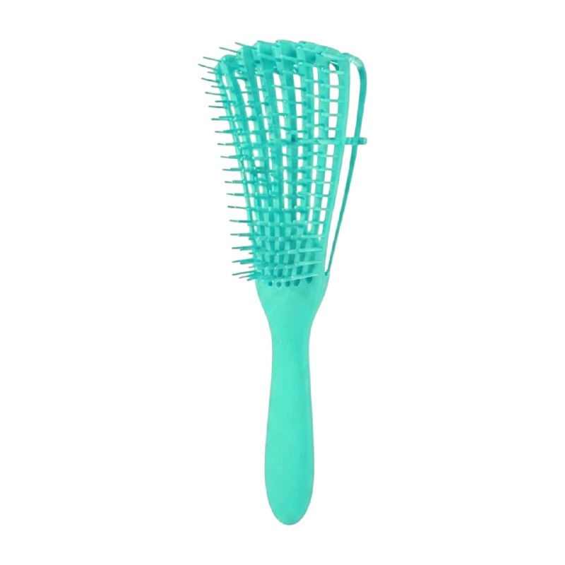 CEPILLO PEINE FLEXIBLE DESENREDANTE PARA PELO HUMEDO O SECO EVOK 3 COLORES