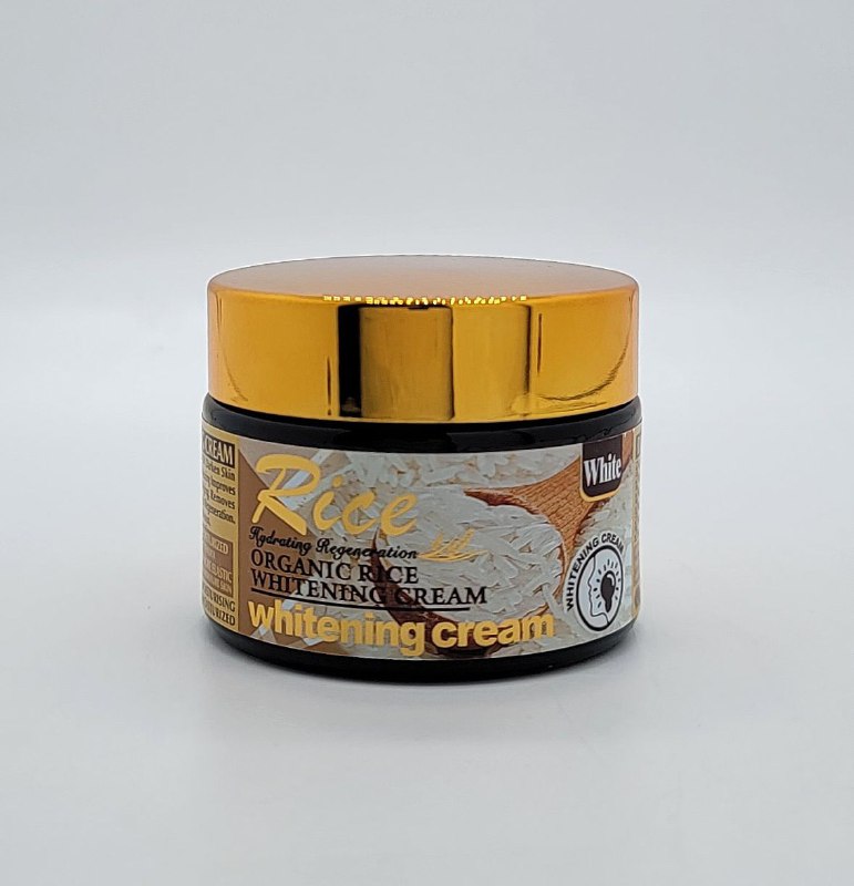 CREMA FACIAL BLANQUEADORA CON EXTRACTO DE ARROZ ORGANICO RICE 55G