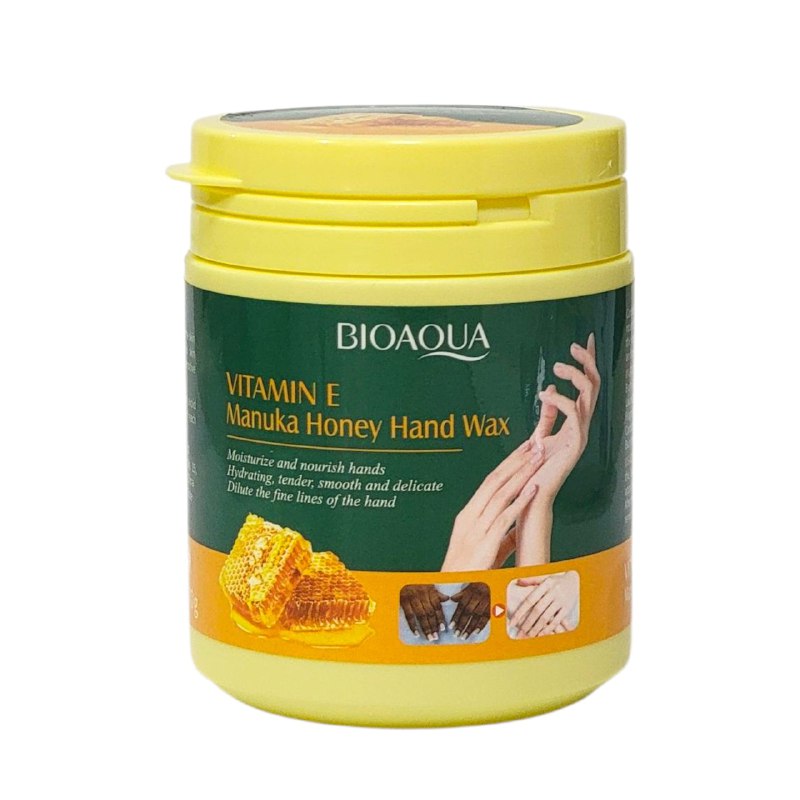 CERA PARA MANOS CON VITAMINA E Y MIEL DE MANUKA BIOAQUA 170G