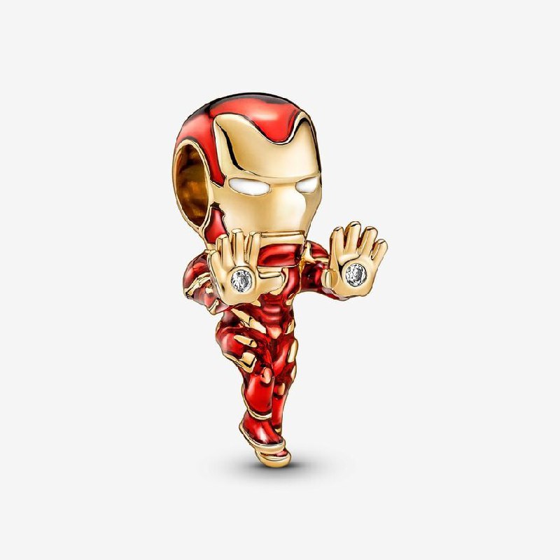PCHARM2862$1 FORMA IRONMAN PANDORA PLATA 9.25