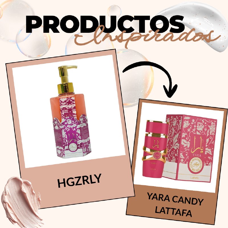 GEL DE DUCHA LIMPIADOR SUAVIZANTE Y AROMATICO HGZRLY 300G (AROMA SIMILAR YARA CANDY)