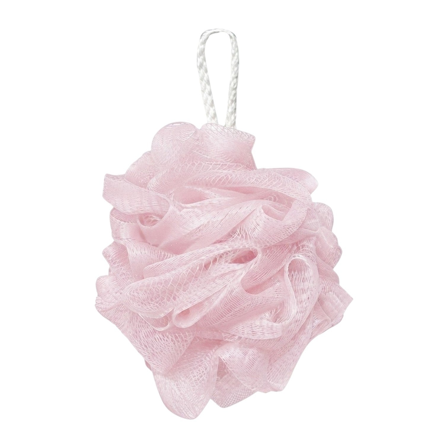 ESPONJA DE MALLA EXFOLIANTE POMPÓN DE DUCHA PARA MÁXIMA ESPUMA 15x15 CM