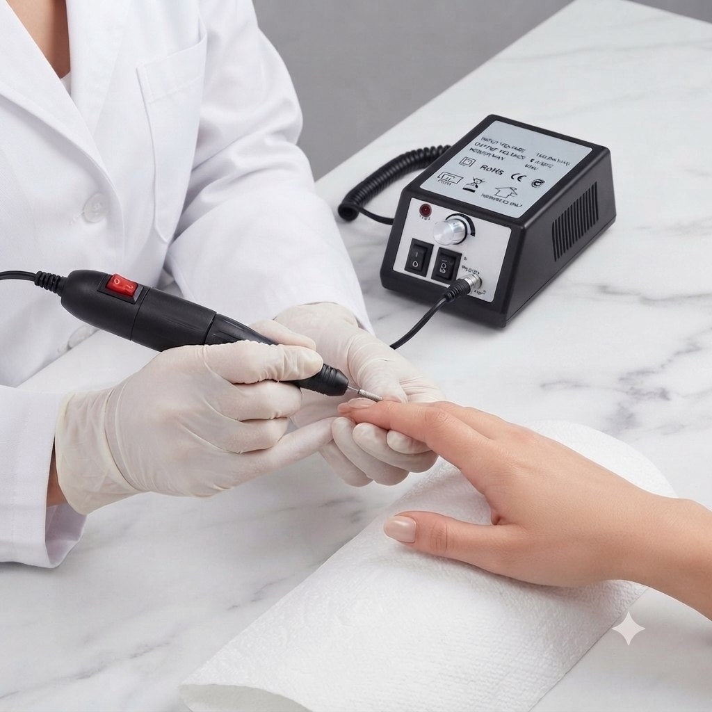 PULIDOR ELECTRICO DE UÑAS TORNO PROFESIONAL DE ALTA PRECISIÓN PARA MANICURA Y PEDICURA EVOK PULIDOR ELÉCTRICO PARA PEDICURA Y MANICURA 110V