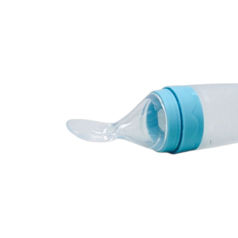 CUCHARA DE SILICONA DISPENSADORA DE ALIMENTOS PARA BEBES GENIAL 105ML