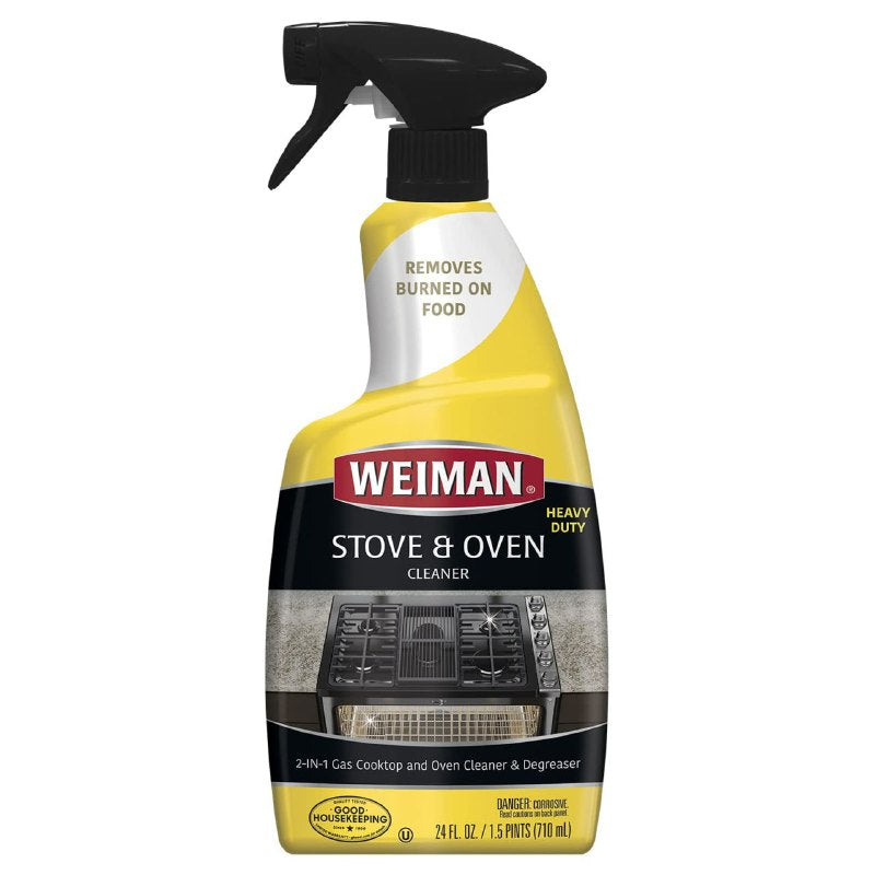 LIMPIADOR DE ESTUFAS Y HORNOS DE ACCION ESPUMOSA 2 EN 1 WEIMAN 710ML