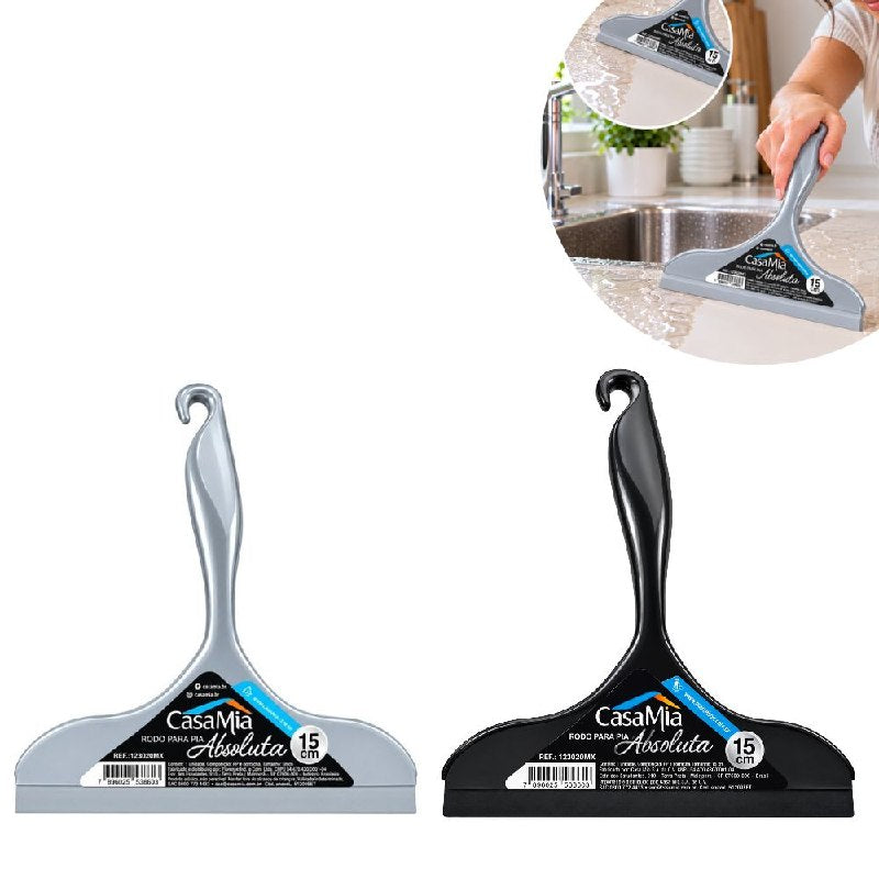 LIMPIADOR MULTIUSO CON BORDE DE GOMA CASAMIA 15CM