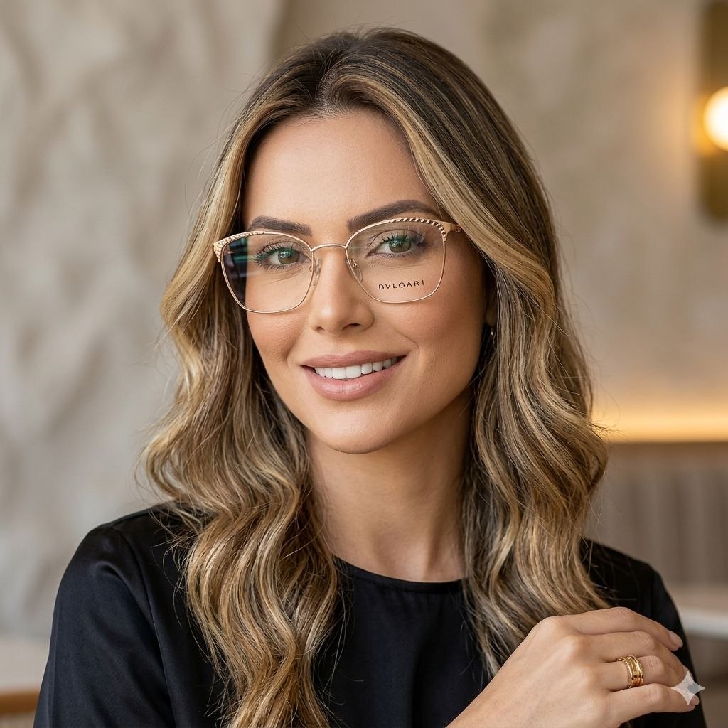 LENTES ORIGINALES PARA GRADUAR PARA DAMA BVLGARI
