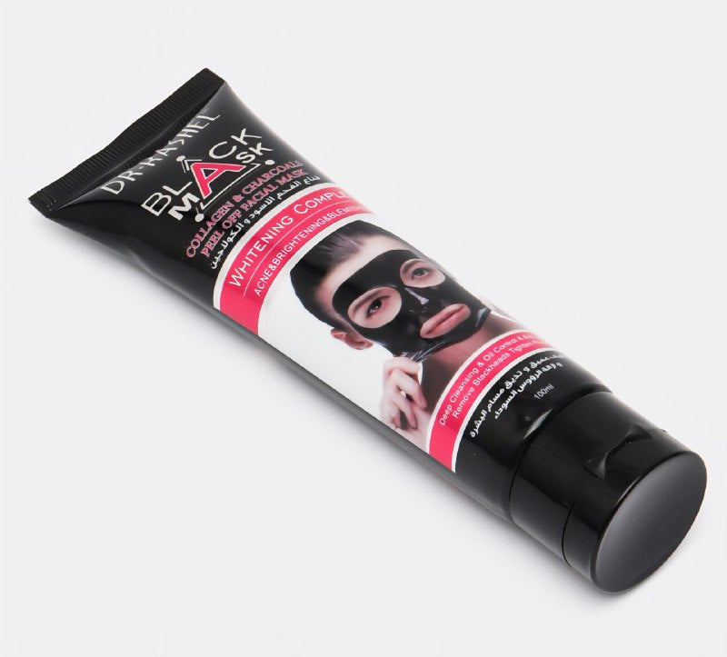 MASCARILLA FACIAL PURIFICANTE Y BLANQUEADORA CON COLAGENO Y CARBON ACTIVO DR RASHEL 100ML