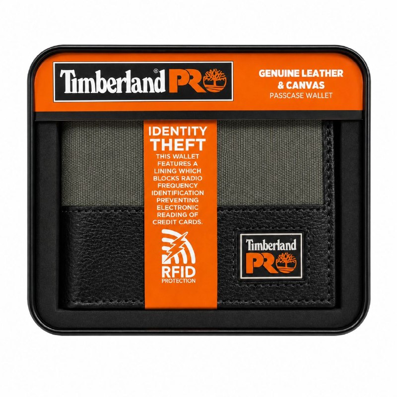 BILLETERA ORIGINAL TIMBERLAND PRO PASSCASE