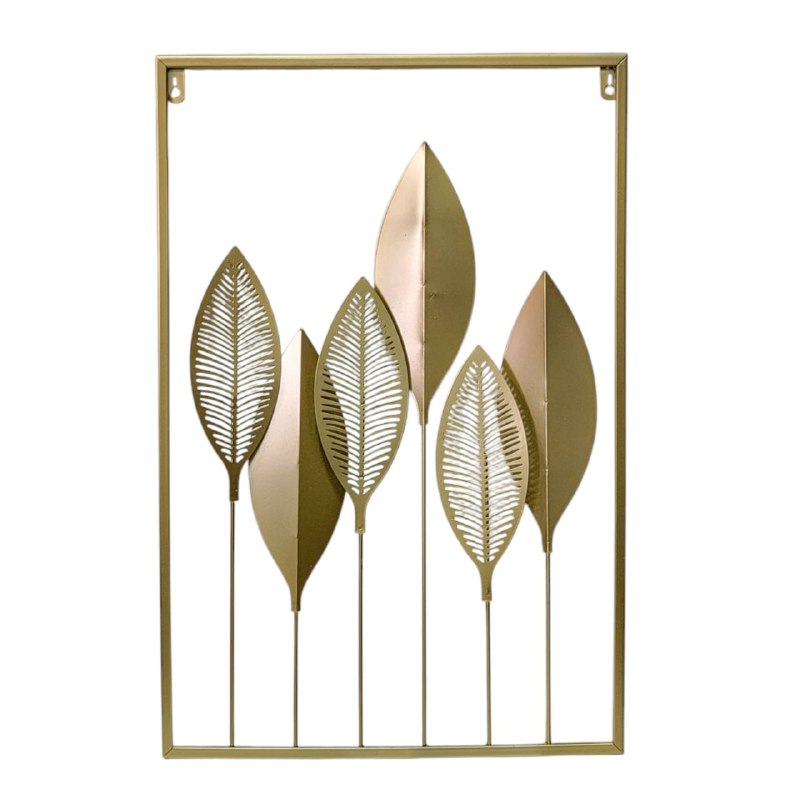 DECORACION CUADRO DECORATIVO DE METAL PARA PARED 40X60CM