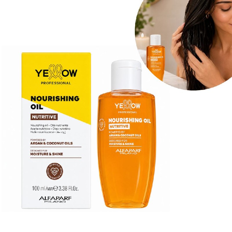 ACEITE CAPILAR NUTRITIVO, ILUMINADOR Y ANTIQUIEBRE PARA CABELLO SECO ALFAPARF 100ML