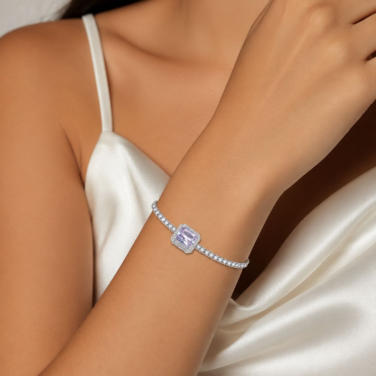 PULSERA DE ENCHAPE PARA DAMA