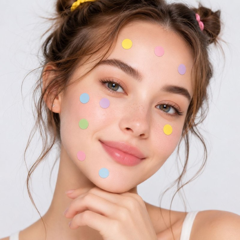 PARCHES HIDROCOLOIDES REDONDOS PARA ACNE SADOER 144 UND