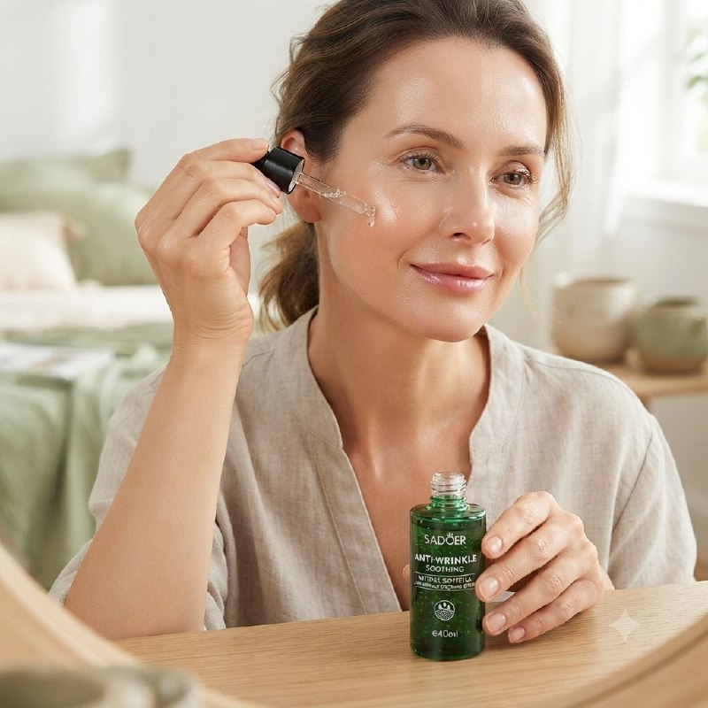 SUERO FACIAL ANTIARRUGAS Y CALMANTE DE RETINOL Y CENTELLA SADOER 40ML