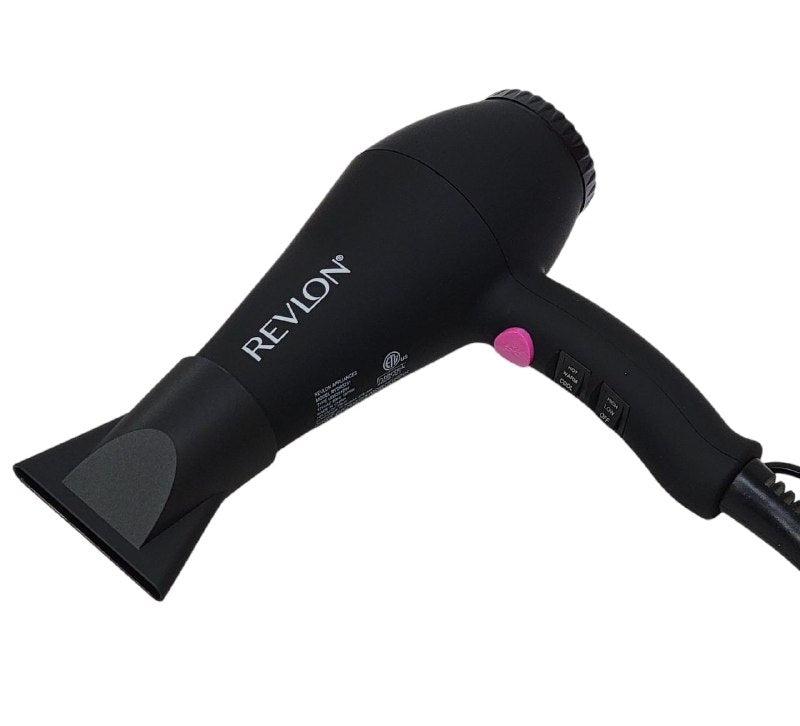 SECADORA DE CABELLO RAPIDO E IMPECABLE, 1875W, LARGA VIDA UTIL, MOTOR ALTA POTENCIA, ACABADO CON MENOS FRIZZ, REVLON