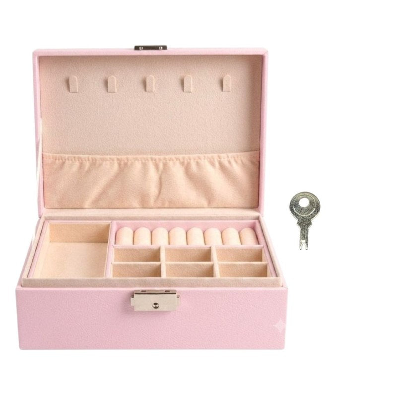 ORGANIZADOR JOYERO MANTENER TUS JOYAS Y ACCESORIOS PROTEGIDOS, ORDENADOS  23x17x7CM