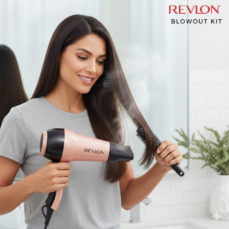SECADORA PARA EL CABELLO CON MENOS FRIZZ Y ACABADO BRILLANTE DE SALON REVLON