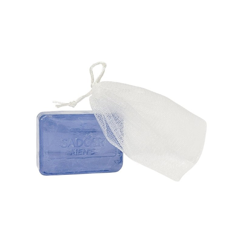 JABON MULTIFUNCIONAL PARA HOMBRES 3 EN 1 PARA LAS MANOS, ROSTRO Y CUERPO SADOER 100G