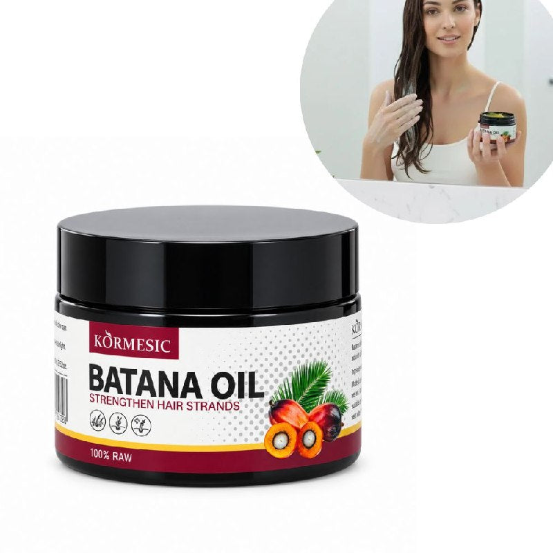 TRATAMIENTO CAPILAR RESTAURADOR, REPARADOR Y FORTALECEDOR DE ACEITE DE BATANA KORMESIC 120G