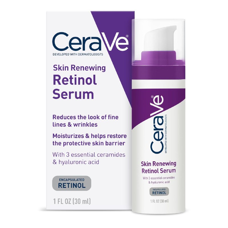 SUERO FACIAL DE RETINOL Y ACIDO HIALURONICO ANTIARRUGAS CERAVE 30ML