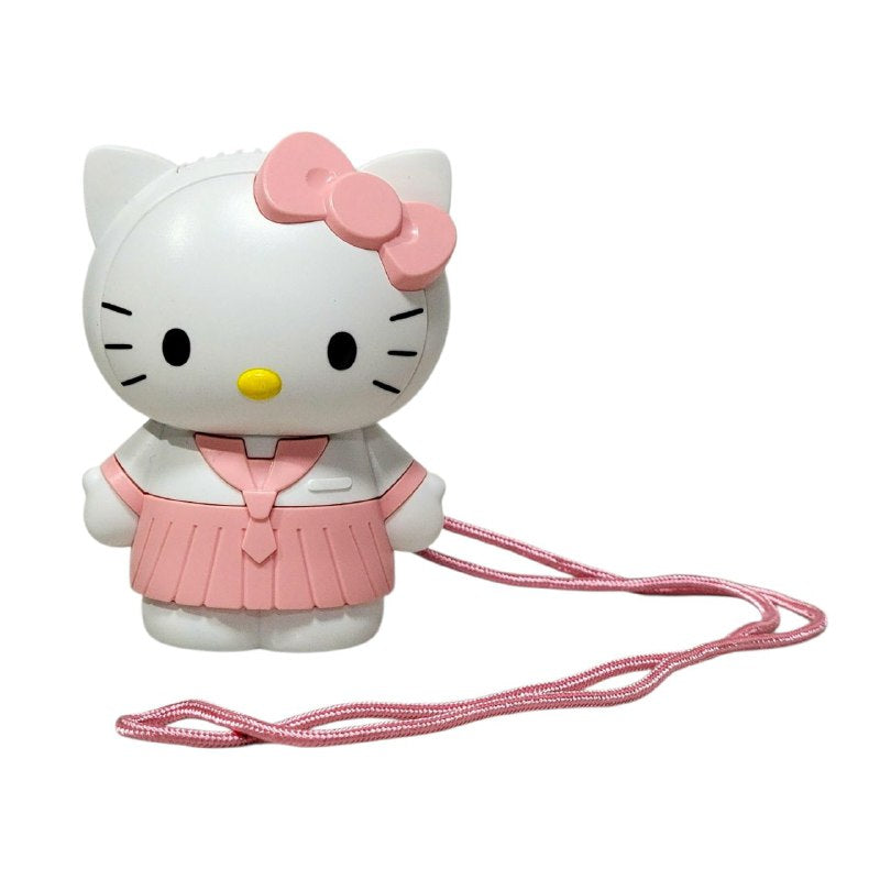 VENTILADOR DE CUELLO RECARGABLE HELLO KITTY CUTE FAN 3 COLORES
